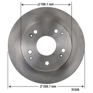 Honda Accord Brake Rotors