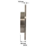Duralast Brake Rotor 31274 for Kia Spectra
