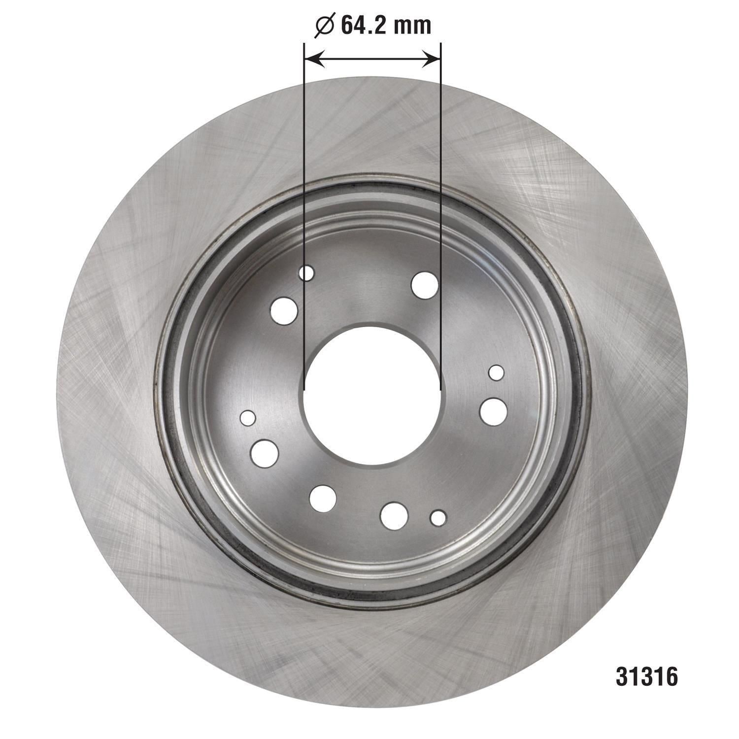 Duralast Brake Rotor 31316