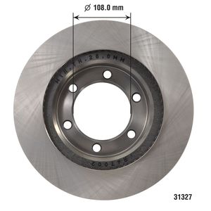 Brake Rotors - Front & Rear Disc Brakes