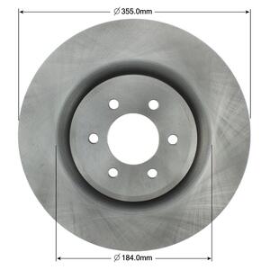 Duralast Disc Brake Rotor 43161