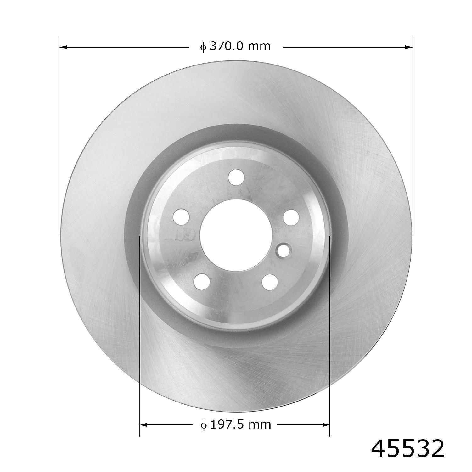 Duralast Brake Rotor 45532