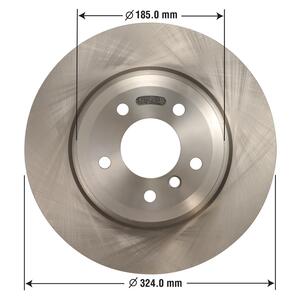 Duralast Disc Brake Rotor 45537