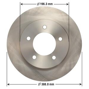 Front Brake Rotors & Ceramic Pads Kit For 2003-2006 Lincoln Navigator V8 (Fits Ford Expedition)