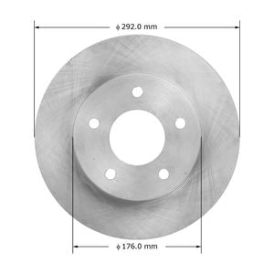Duralast Brake Rotor 5435 for Ford Thunderbird