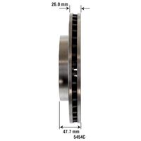 Duralast Brake Rotor 5454C for Ford Taurus