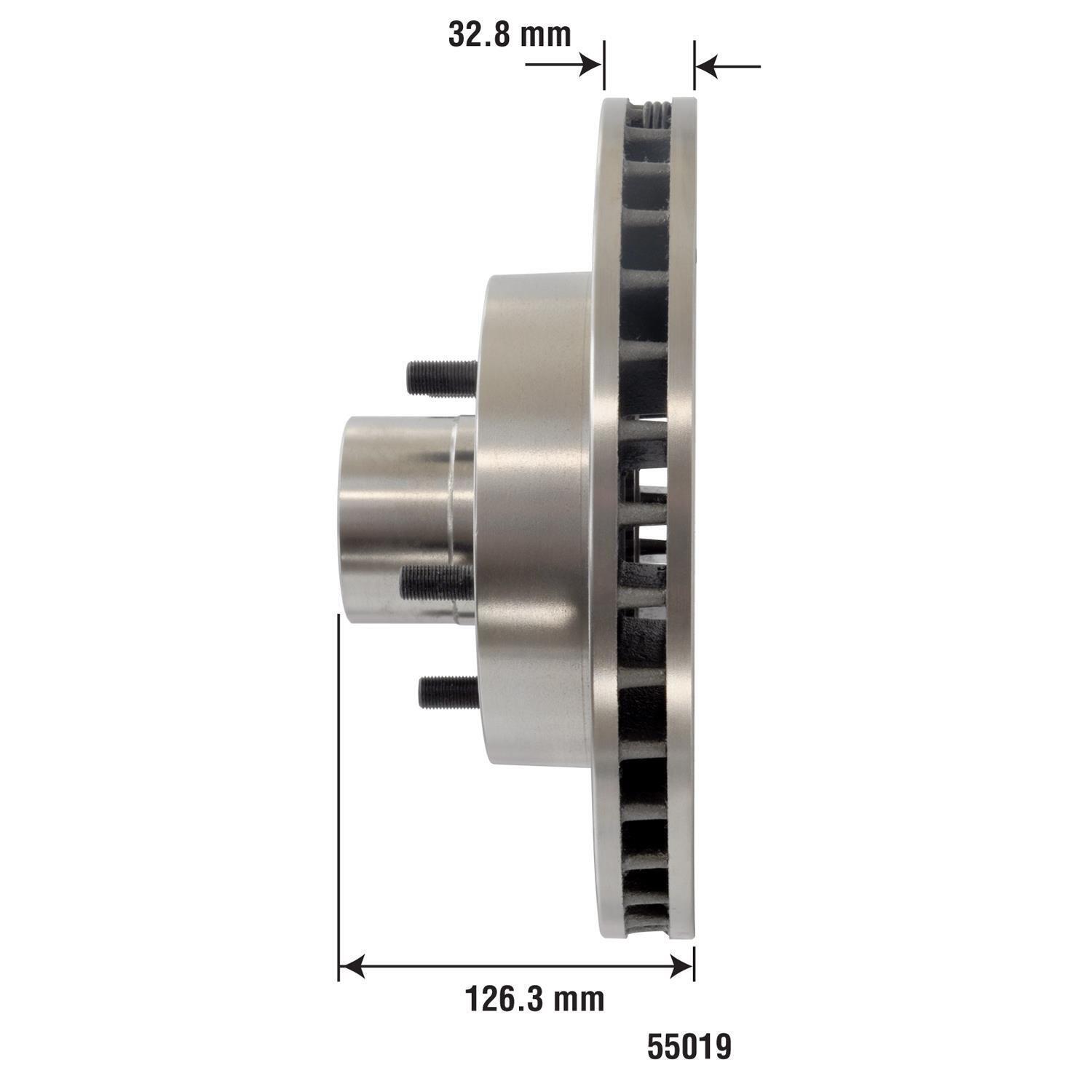 Duralast Brake Rotor 55019