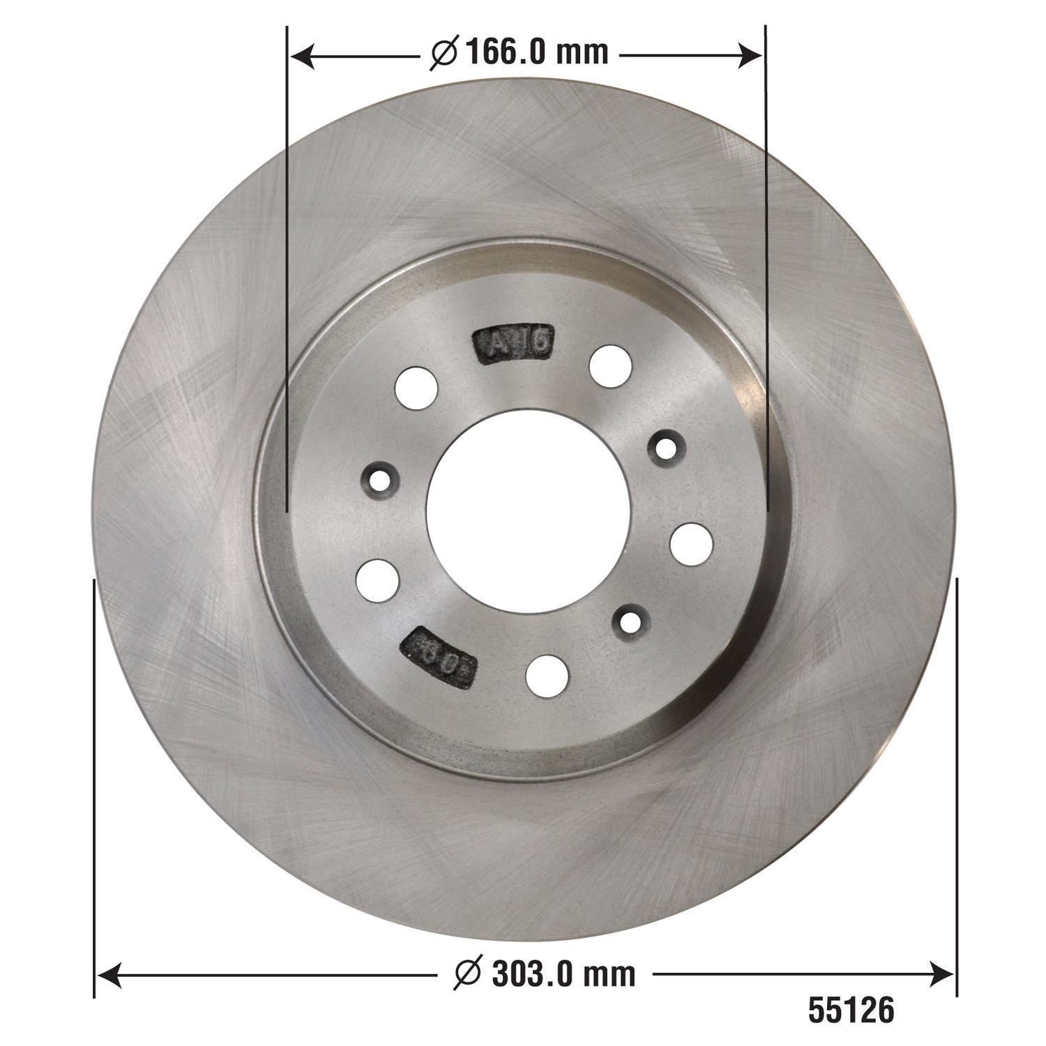 Duralast Brake Rotor 31377