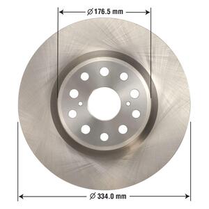 Duralast Disc Brake Rotor 71902