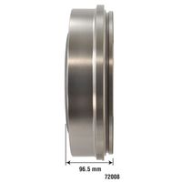 Duralast Brake Drum 72008