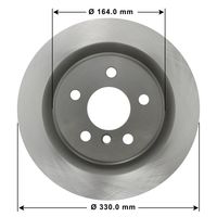 Duralast Brake Rotor 73125DL for Mini Cooper Clubman