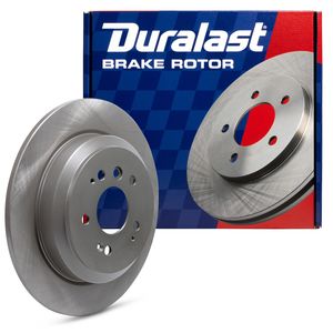 BOSCH QuietCast Premium Disc Brake Rotor - Rear Single For Honda Ridgeline, Anti-Corrosion Coated