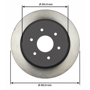 2016 Nissan/Datsun TITAN XD Brake Rotor