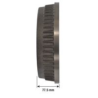 Duralast Brake Drum 80021 for Chrysler