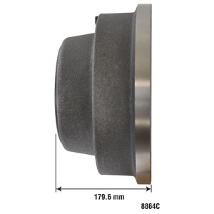 Duralast Brake Drum 8864C
