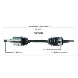 CV Axle - Best Replacement CV Axles at the Right Price | AutoZone