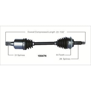 2008 Ford Fusion CV Axle