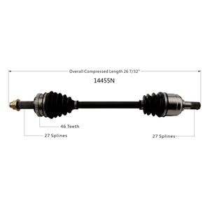 2011 Kia Soul CV Axle