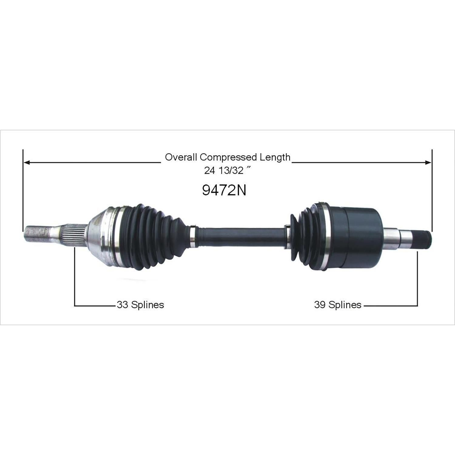 Duralast Gold CV Axle 9472N