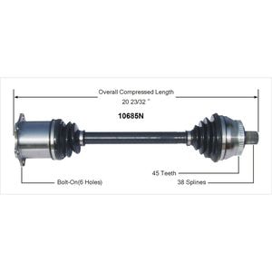 CV Axle - Best Replacement CV Axles at the Right Price | AutoZone