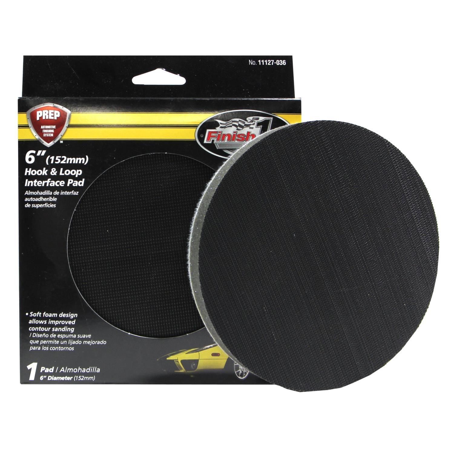 Finish 1st 6in Hook and Loop Interface Pad