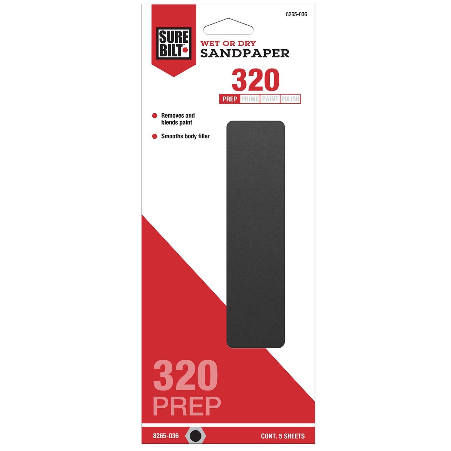 Finish 1st P320 Waterproof Sandpaper 5 Pack