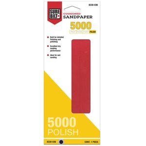 5000 grit store sandpaper autozone