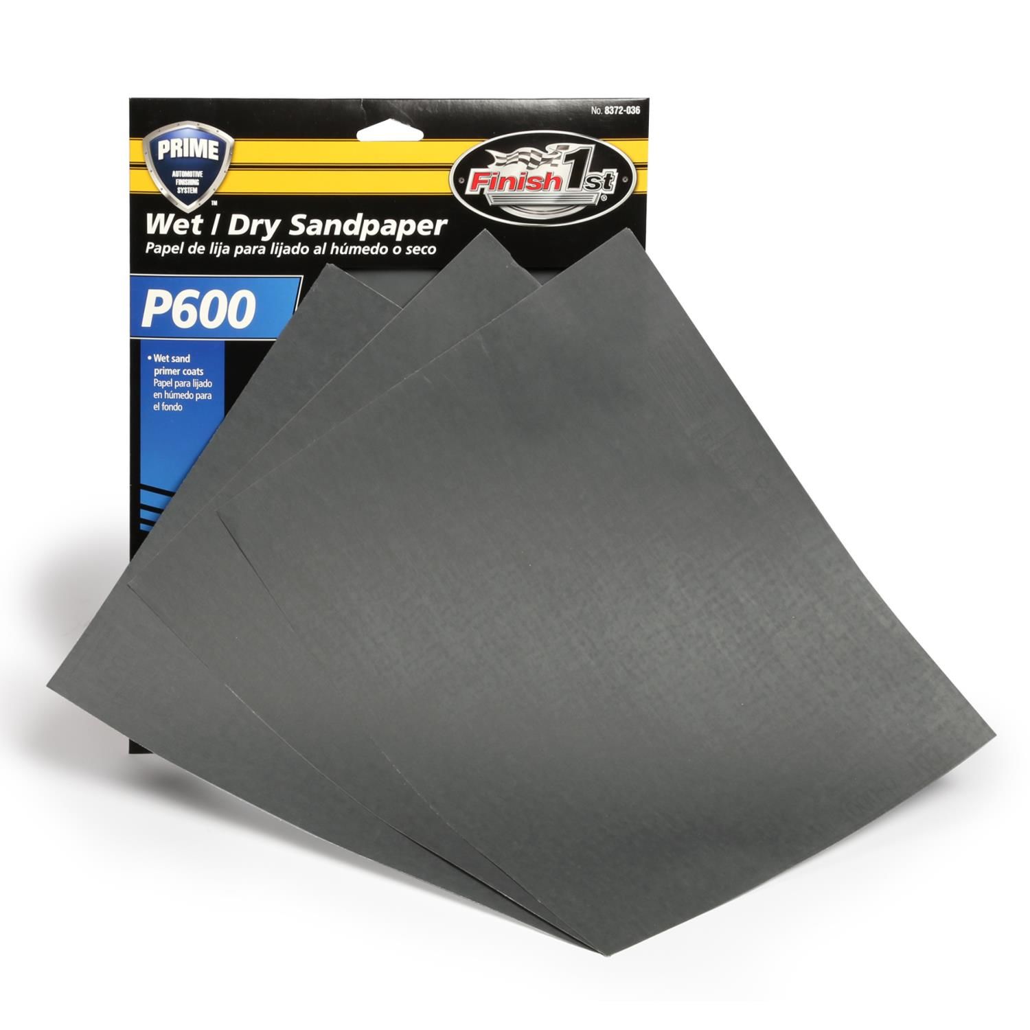 Finish 1st 9in X 11in P600 Sandpaper 5 Pack