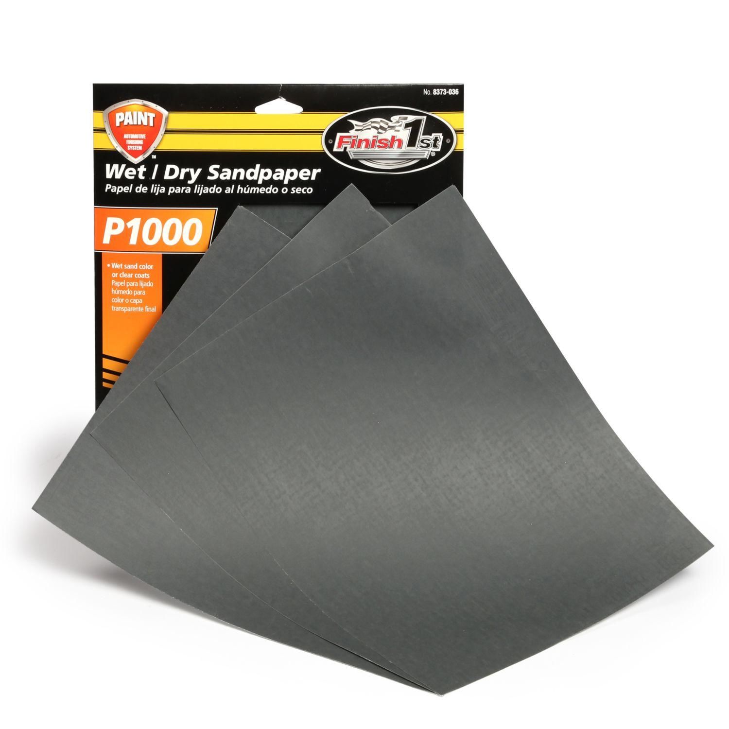 Finish 1st 9in X 11in P1000 Sandpaper 5 Pack