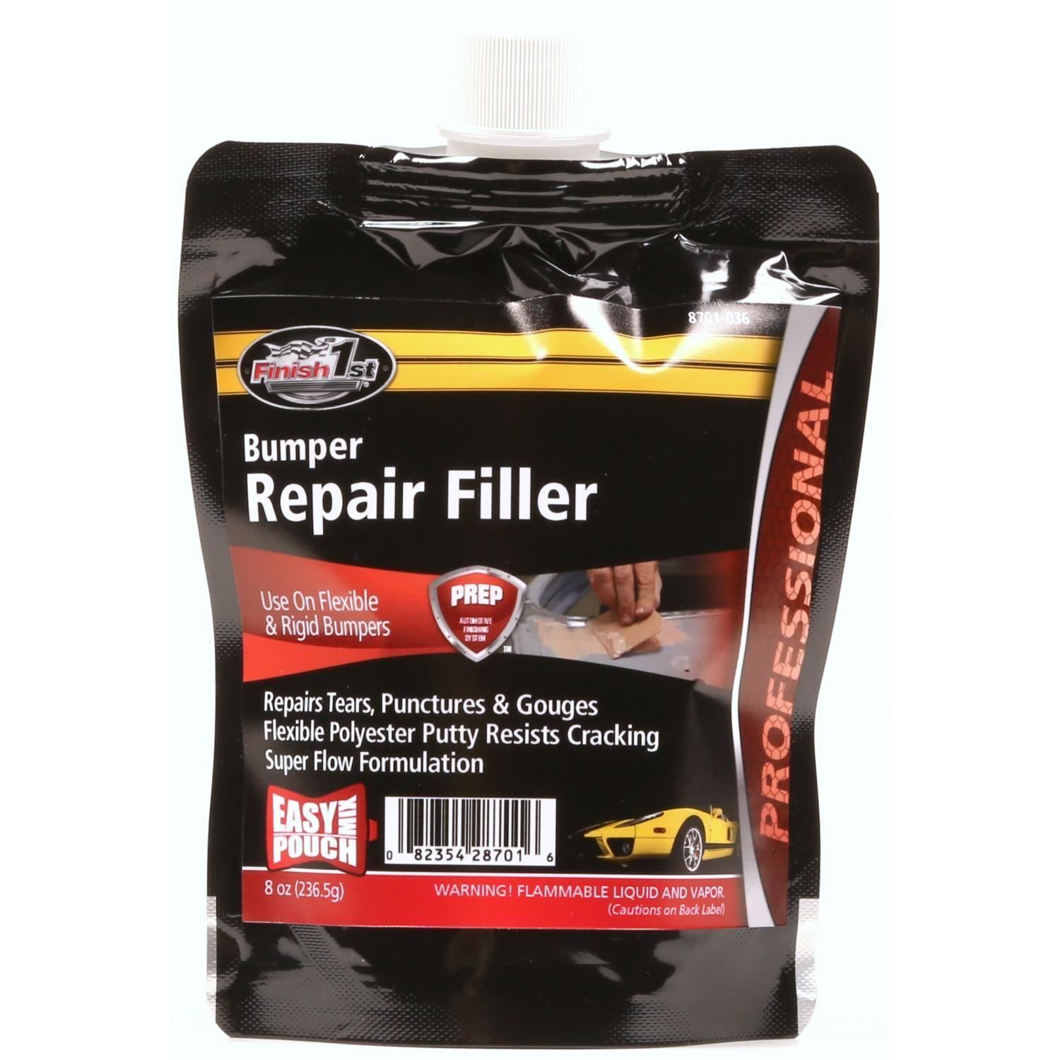 Finish 1st Black Flexible Bumper Repair