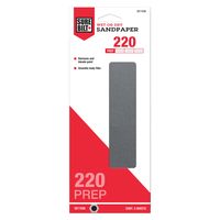 SureBilt 3-2/3in x 9in Waterproof 1/3 Sanding Sheets 220 Grit 5 Pack
