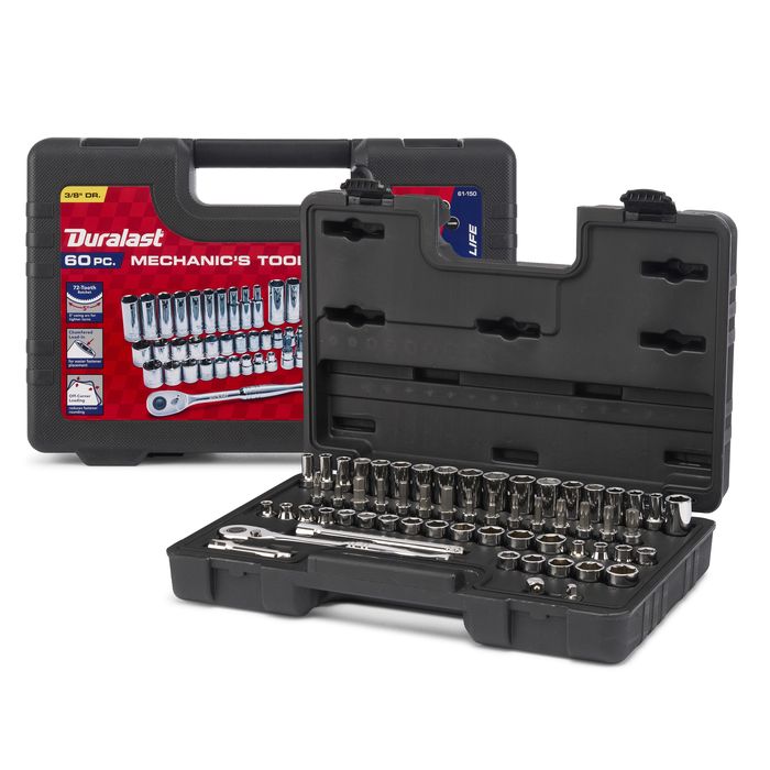 180 pc deals duralast tool set