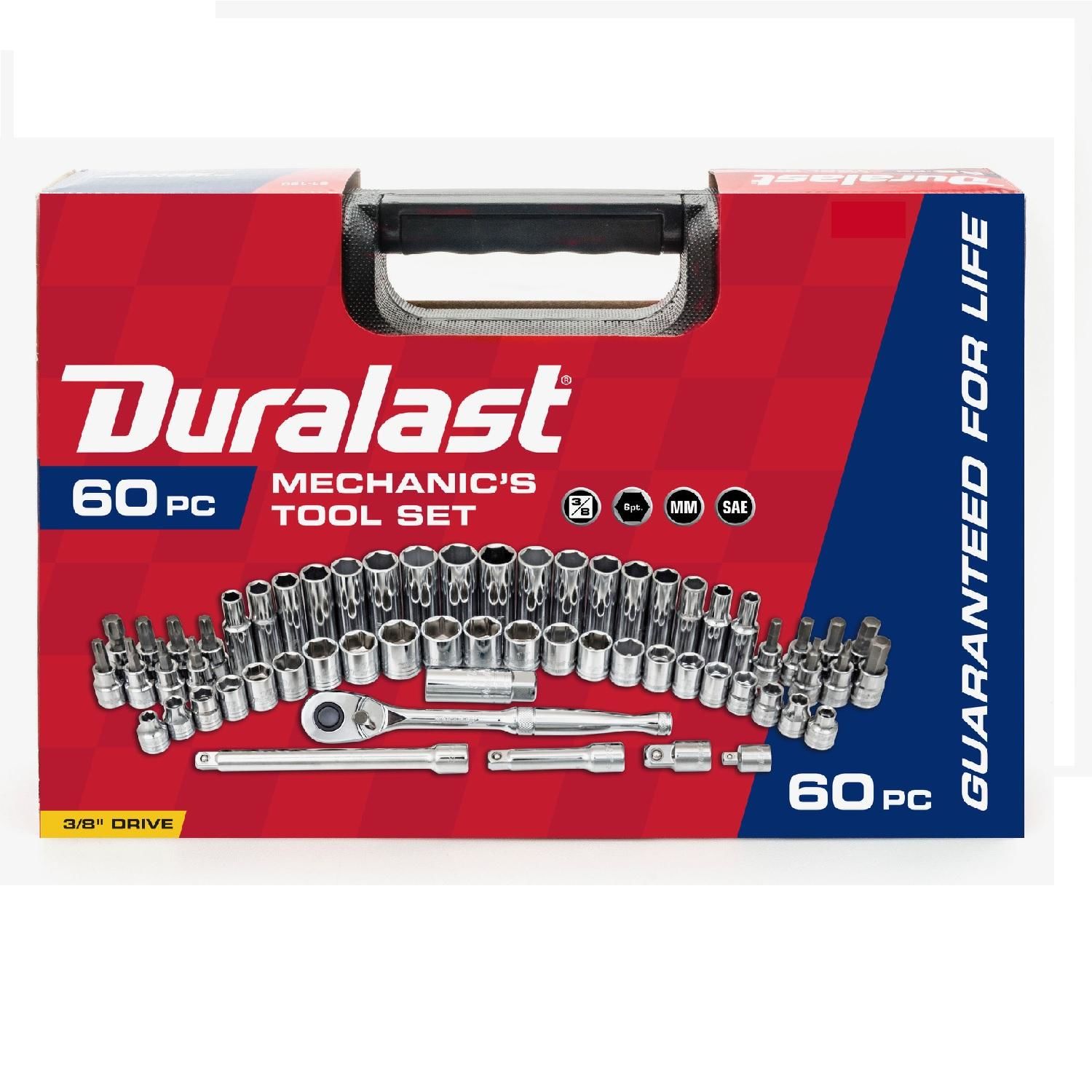 Duralast Socket Set 60 Piece