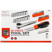 Black+decker Socket Set, 40-Piece (BDMT45001)