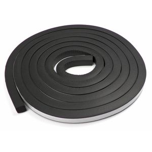 AmeriSeal Black 1/2in x 1/2in x 10ft Multi - Purpose Seal with Adhesive Back