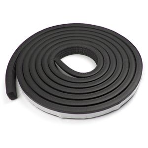 AmeriSeal Black 5/8in x 3/8in x 20ft Multi - Purpose Seal with Adhesive Back