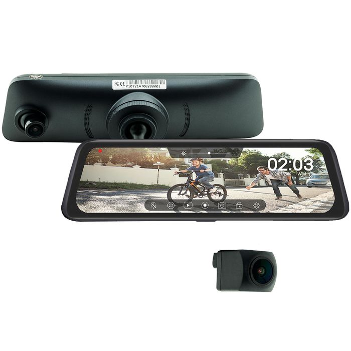 EchoMaster Mirror with DVR Backup Camera