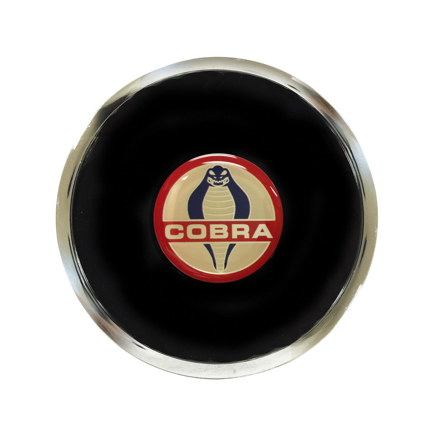 Auto Pro USA Ford Cobra Emblem S6 Deluxe Horn Button