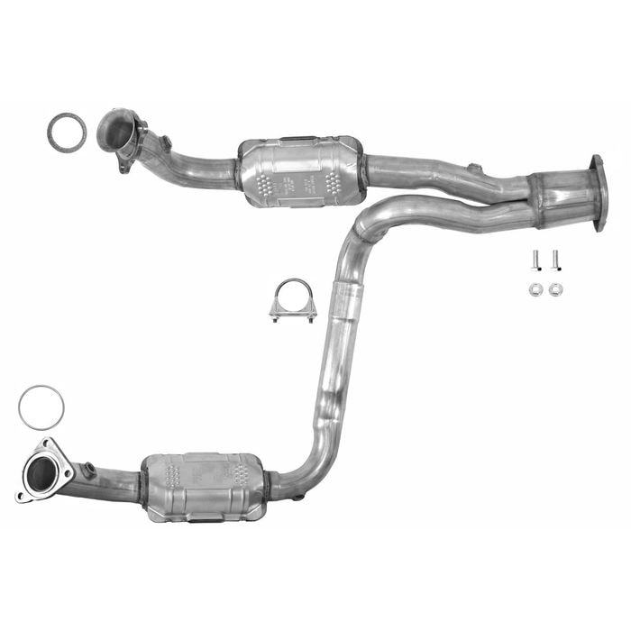 AB Catalytic 49123 Direct-Fit Catalytic Converter - Non-CARB Compliant - View #2