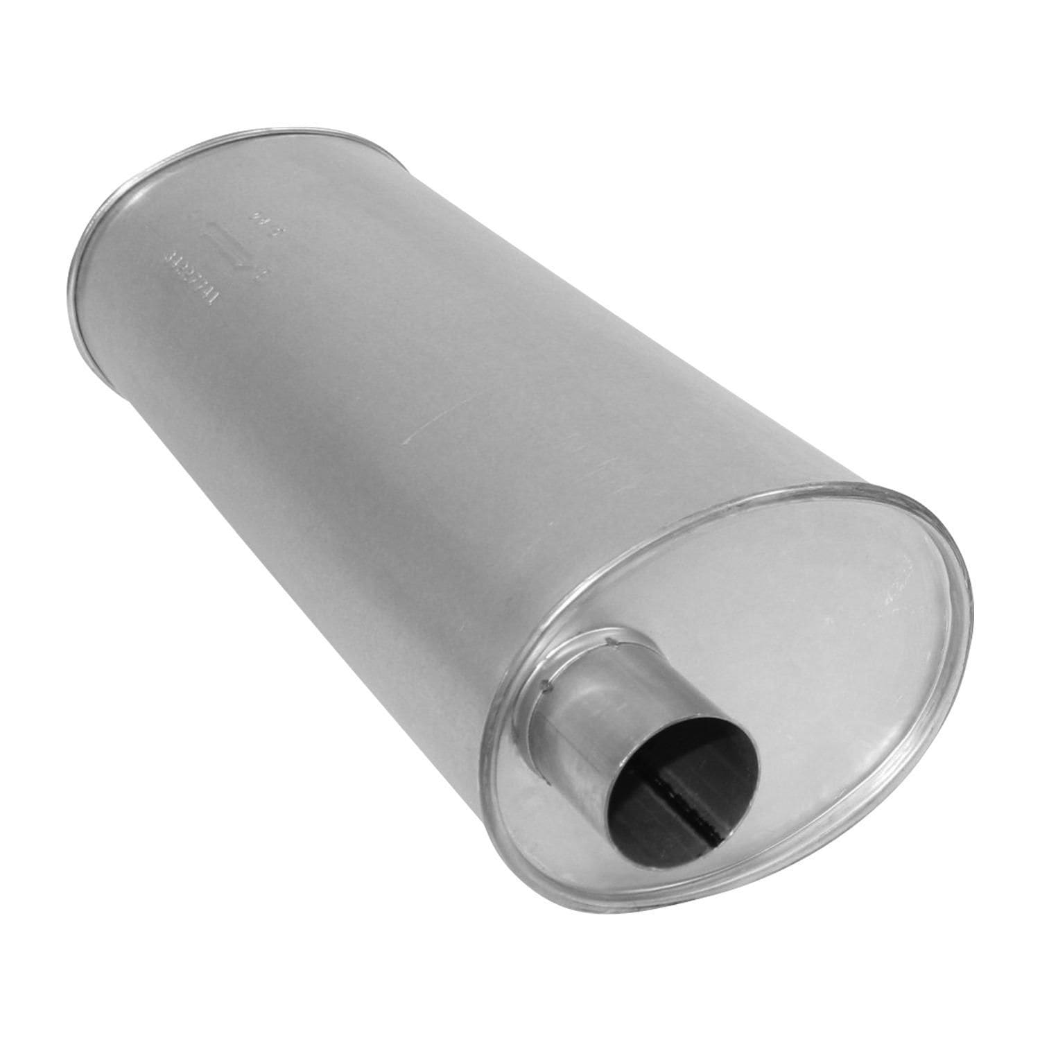 AP Exhaust 709994 Muffler – 6” Round, 1.75” Inlet/Outlet, 24” Overall Length