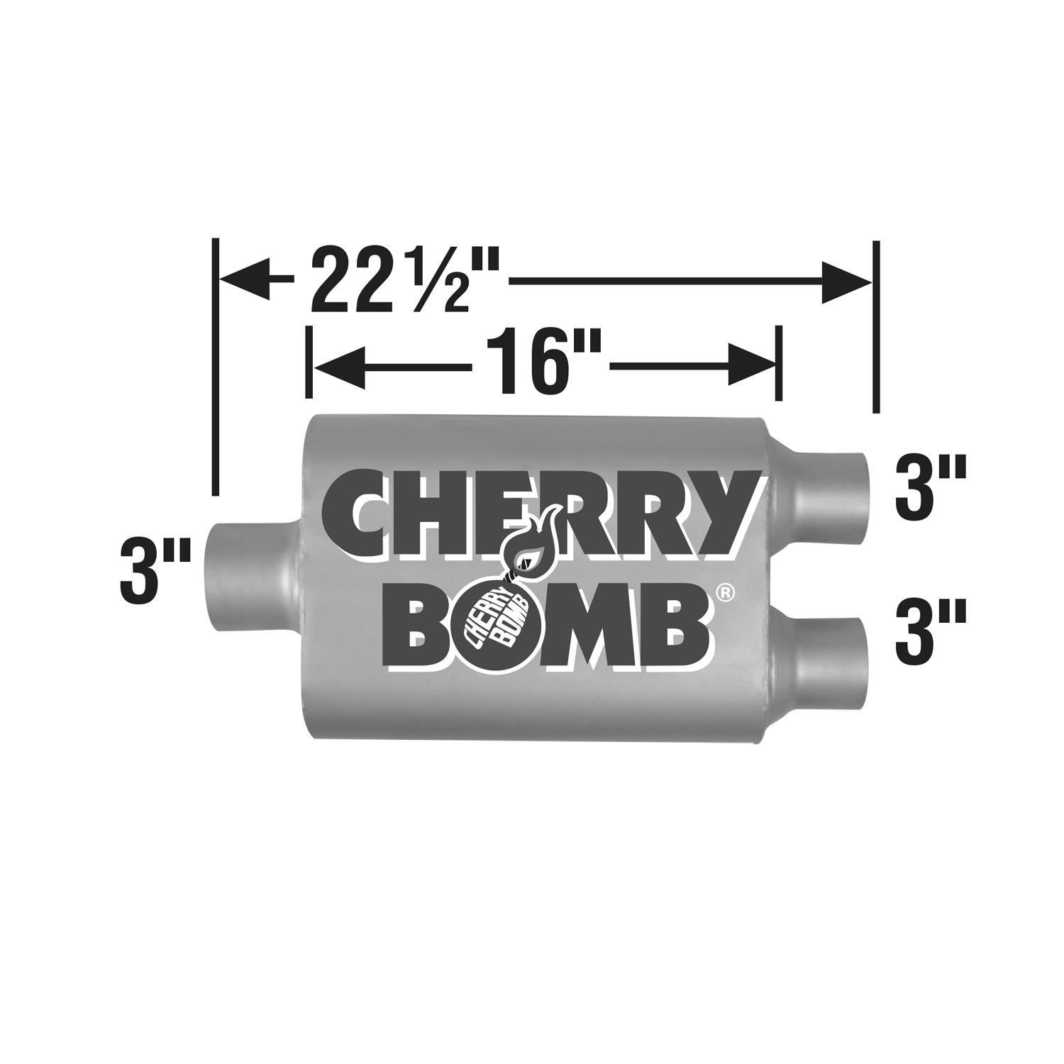 Cherry Bomb Performance Muffler 88110CB