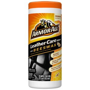 ArmorAll 10927/10881 Leather Wipes 20 Count 3 Pack