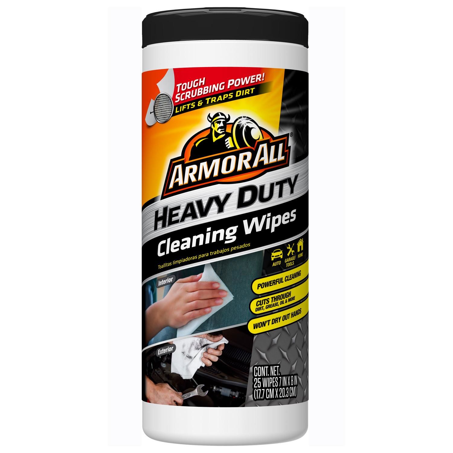 Armor All Heavy Duty Cleaning Wipes 25 Count