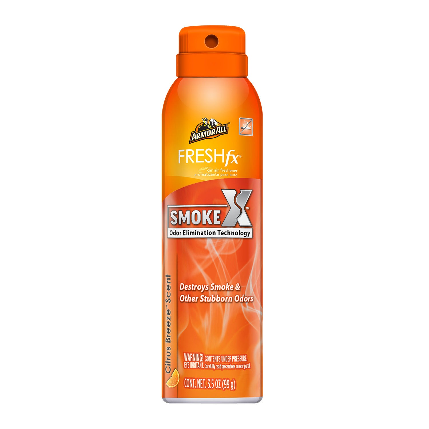 Armor All FRESHfx Smoke X Citrus Breeze Scent Air Freshener Spray 3.5oz