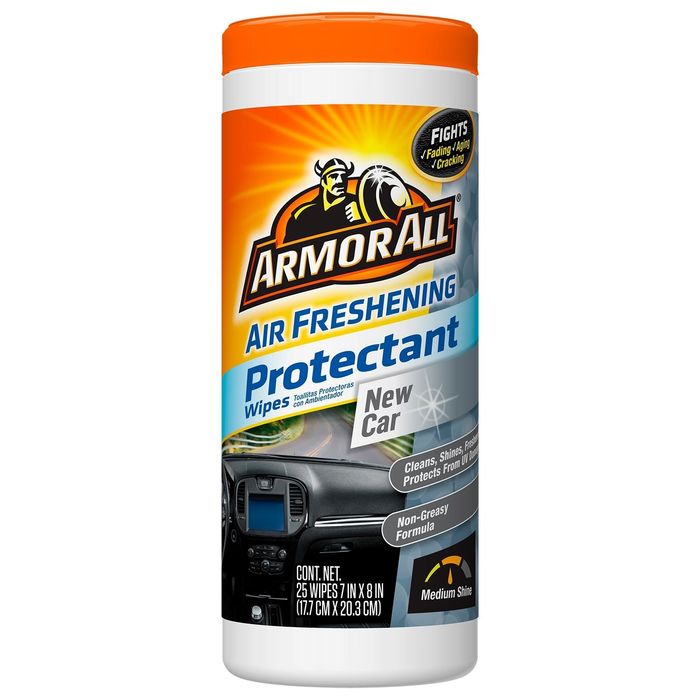 Armor All Air Freshening New Car Scent Protectant Wipes 25 Count