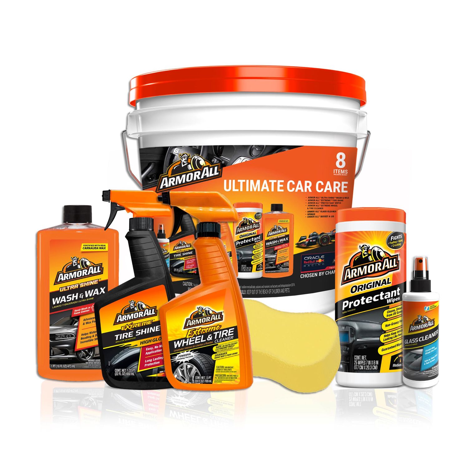 Armor All Auto Care Cleaning Kit, Triple Pack - 75 wipes total