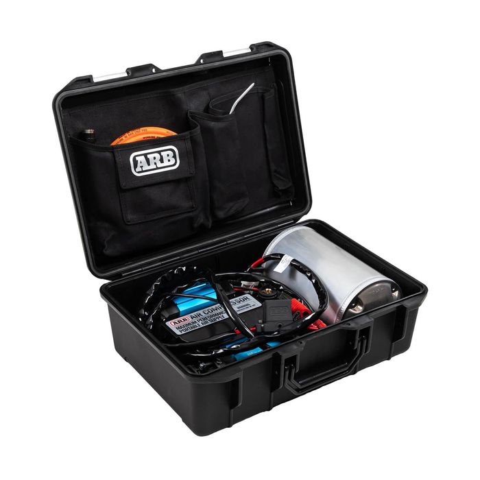 ARB 12 Volt Portable 150 PSI Max Pressure Air Compressor with 1 Gallon ...