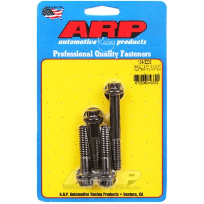 ARP SBC 12pt Short W/P Bolt Kit ARP SBC 12pt Short W/P Bolt Kit