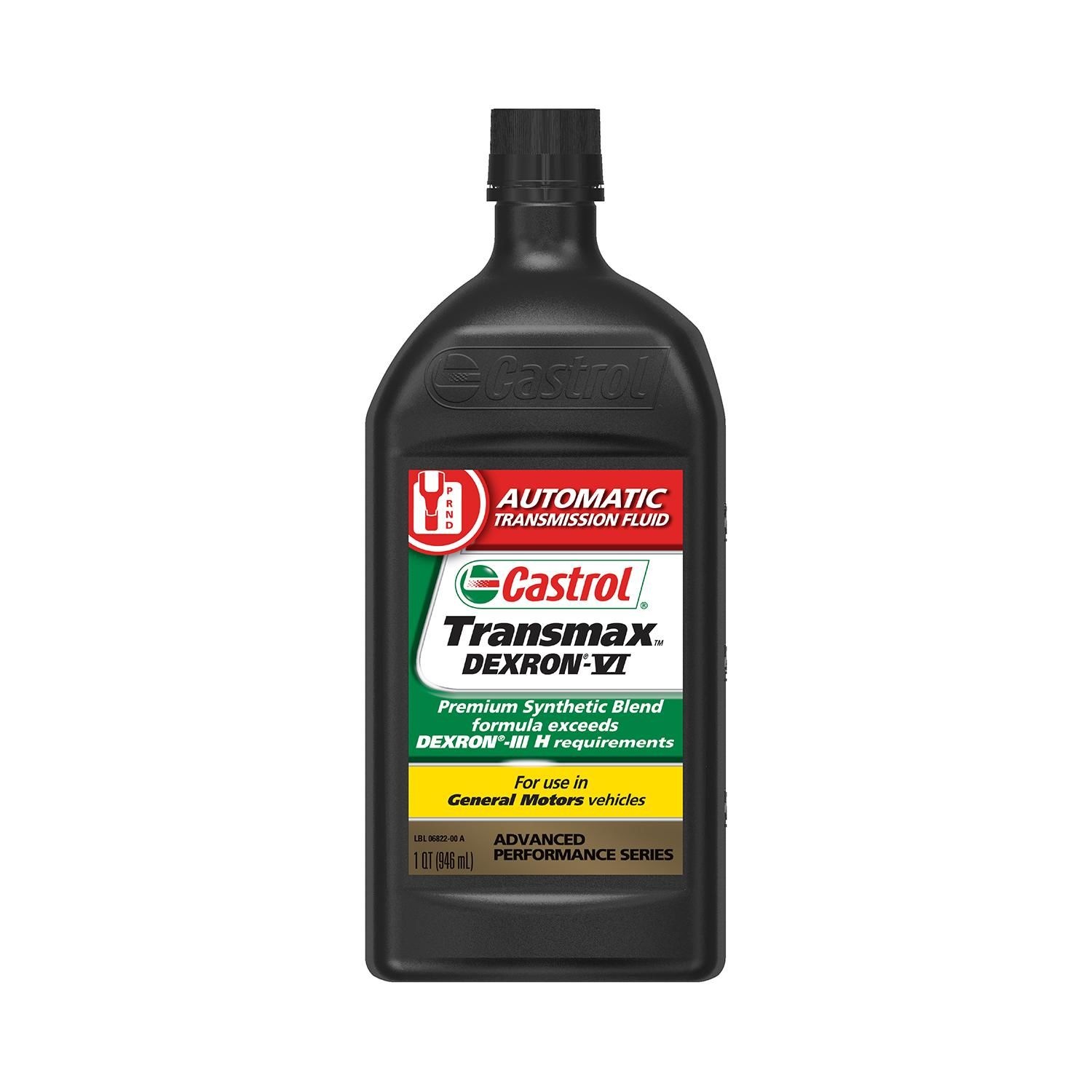 Castrol Transmax Dexron Vi Automatic Transmission Fluid 1 Quart