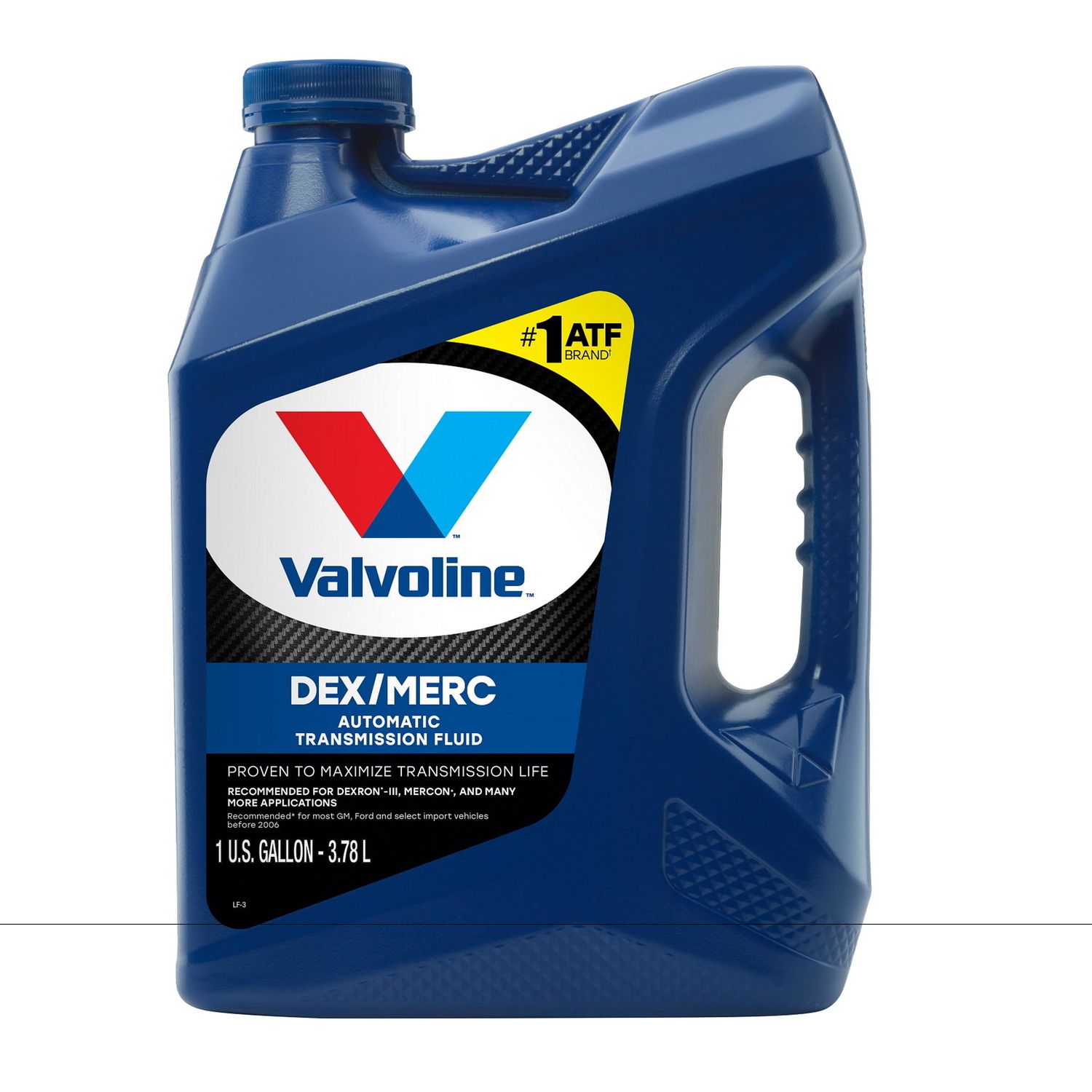 Valvoline DEXRON VI/MERCON LV (ATF) Full Synthetic Automatic Transmission  Fluid 1 GA, Case of 3